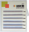 Ресницы LASH ME Air, ГОЛУБОЙ, 6 лент 7-12 D 0.10